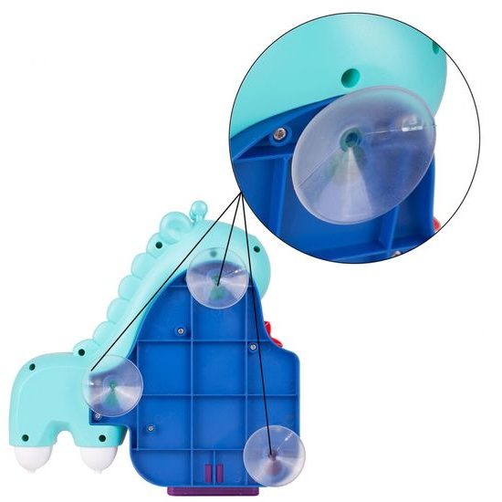 Fontánka do vany Žirafa modrá