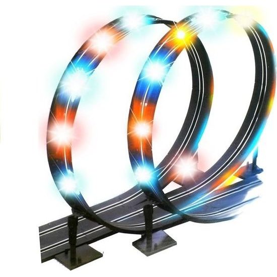 Závodní autodráha pro dvě auta