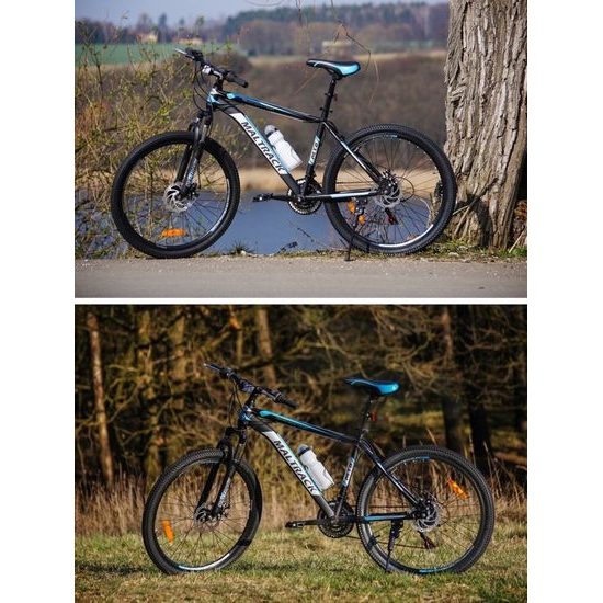 MalTrack odpružené horské kolo Team Blue 26" černo-modré