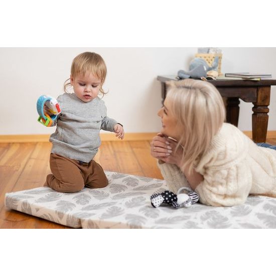 Skládací matrace do postýlky Sensillo Liška a zajíček 120X60 cm