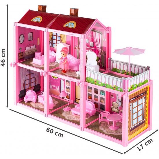 Domeček pro panenky Dream House + panenka