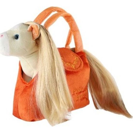 Jednorožec v kabelce - oranžové