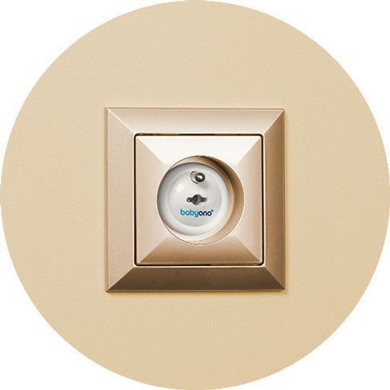 BabyOno ochrana zásuvky 6 ks Bílá