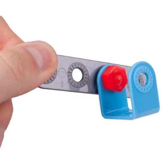 Majlo Toys konstrukční stavebnice s vrtačkou na baterie Junior Block 552 dílků