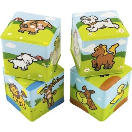 Kostky - Moje první zvířátka 4 ks