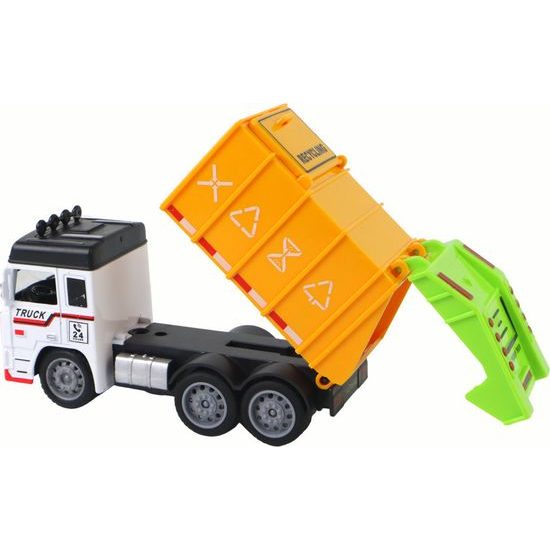 Dětský popelářský vůz 2 barvy