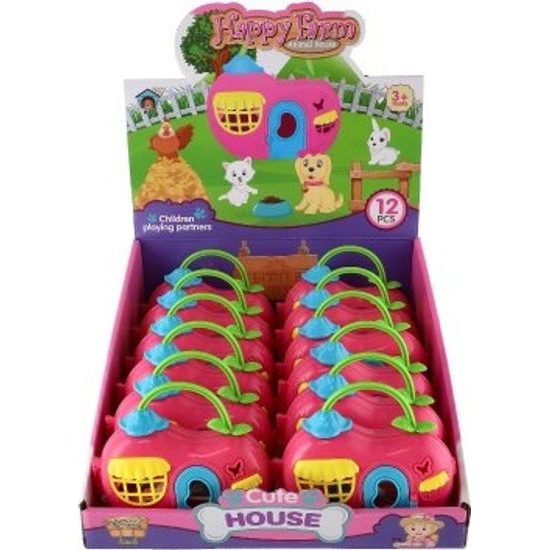 Domeček se zvířátkem s doplňky