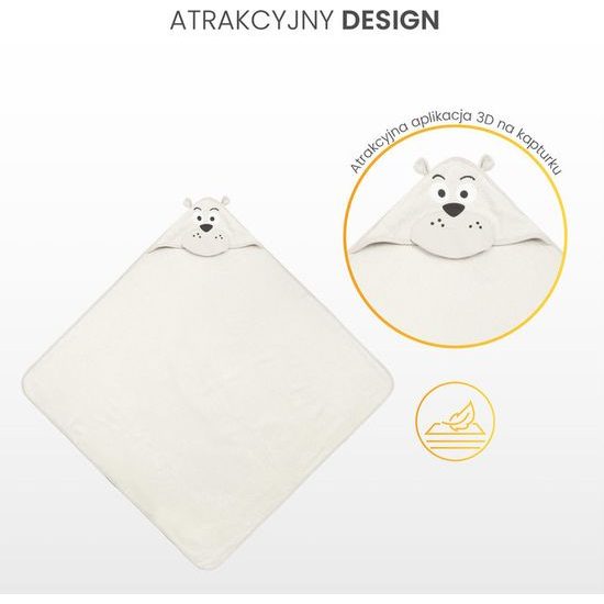 Dětská osuška Sensillo Water Friends 100x100 cm GREEN