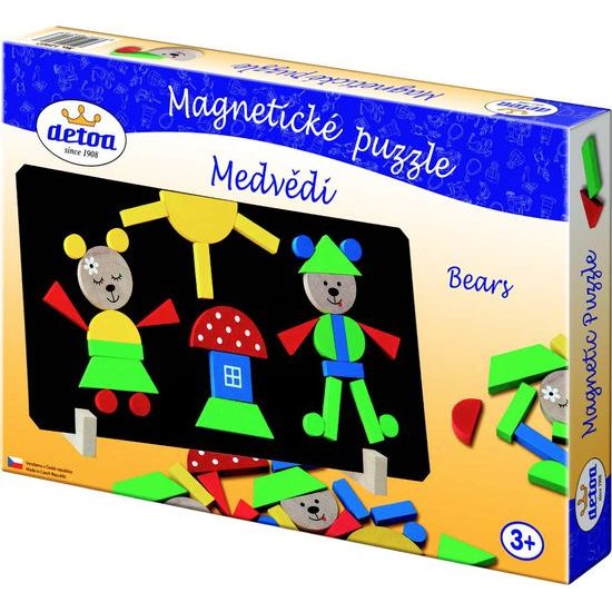 Magnetické puzzle Medvědi