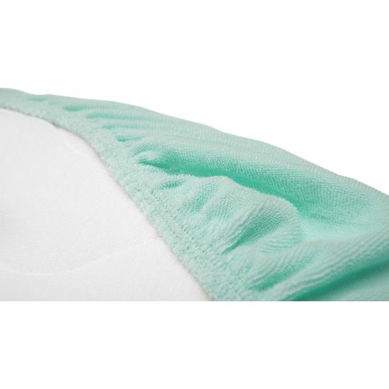 Prostěradlo do kočárku mátové