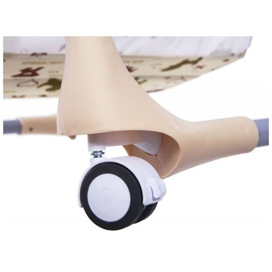 Ecotoys jídelní židlička 2v1 béžová