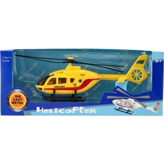 Vrtulník záchranných složek - mix 3 druhy