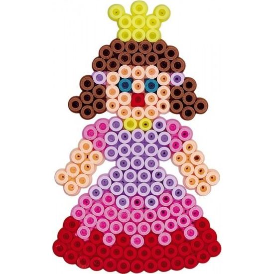 Zažehlovací korálky Hama MIDI 3000ks + 4 podložky