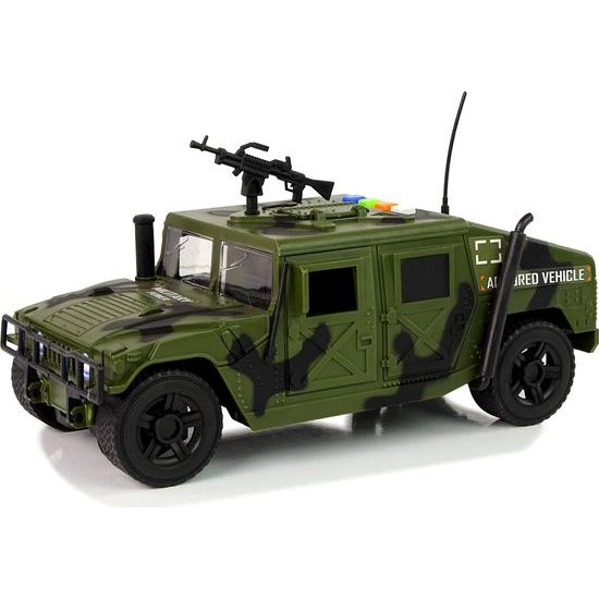 Vojenské vozidlo na setrvačník