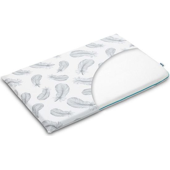 Polštář do postýlky Memory bílý