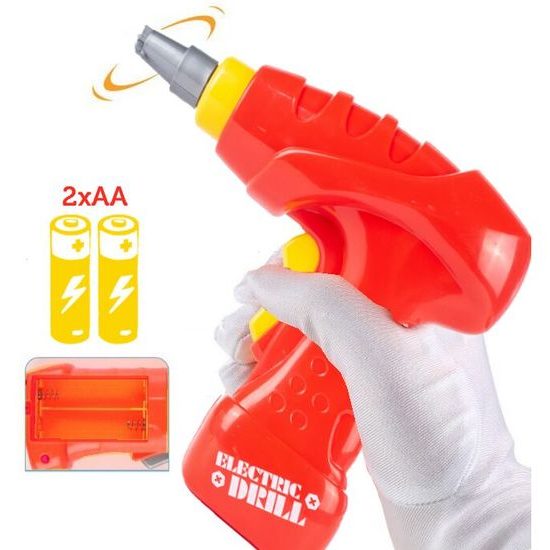 Konstrukční stavebnice s vrtačkou na baterie Zoo Panel 172 ks