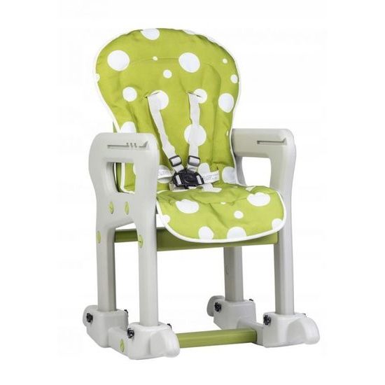 Ecotoys jídelní židlička s houpačkou 3v1 Green