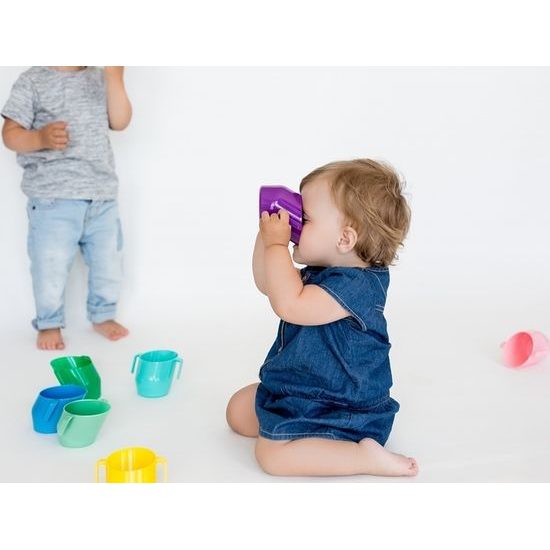 Dětský anatomický hrníček Doidy cup růžová