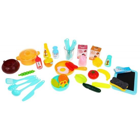 Majlo Toys dětská kuchyňka se zvuky a párou- růžová