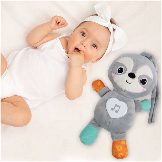 Interaktivní plyšový lenochod na baterie Little Animal