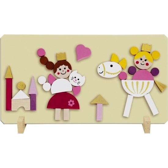 Magnetické puzzle Princezny
