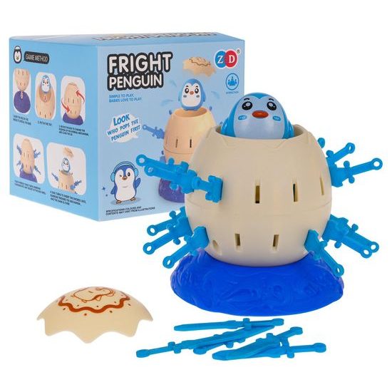 Veselá hra pro děti Skákající tučňák