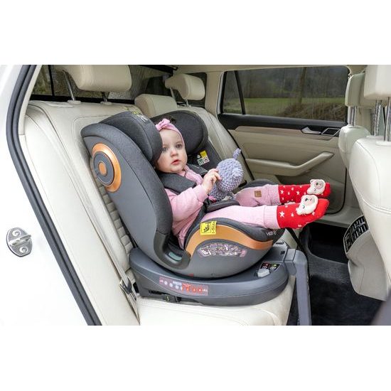 Autosedačka Sesttino Extender 2023 0-36 kg I-size black