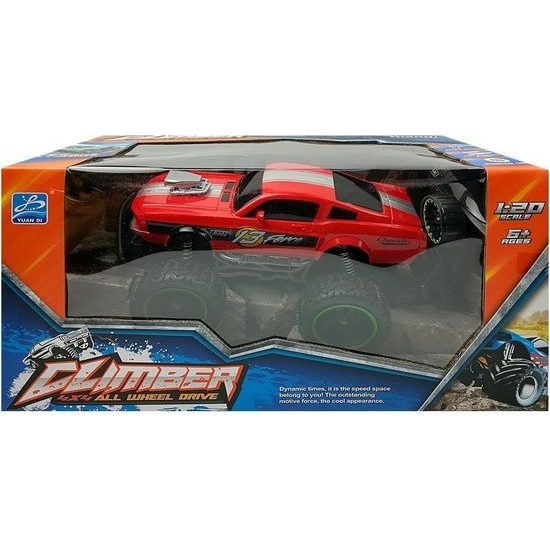 Auto na dálkové ovládání Climber červené 1:20