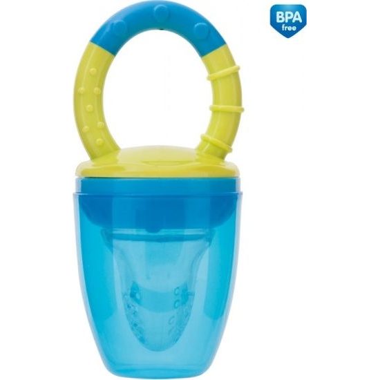 CANPOL babies Silikonová krmící síťka modro-žlutá