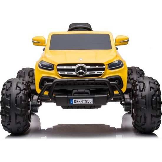 Dětské elektrické autíčko Mercedes DK-MT950 4x4 lakované žluté