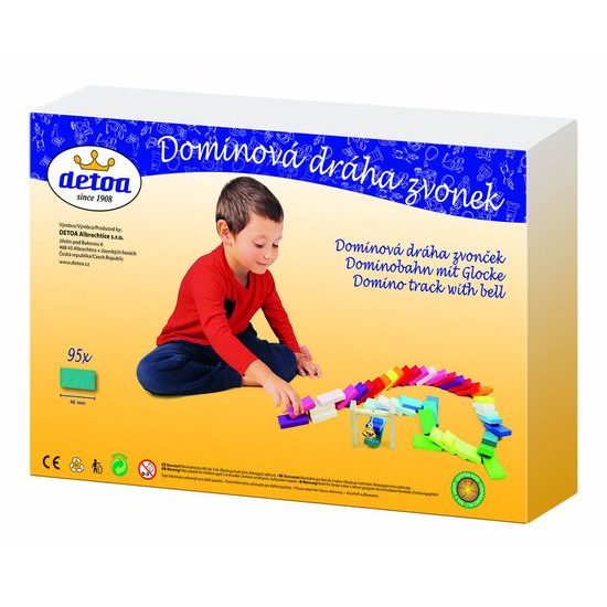 Dominová dráha se zvonečkem 95ks