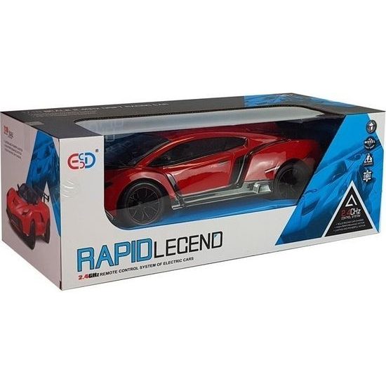 Sportovní auto na dálkové ovládání - červené