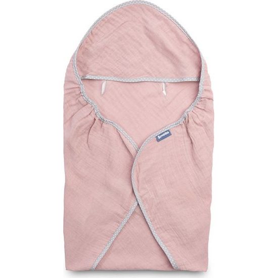 Dětská mušelinová zavinovačka Sensillo růžová