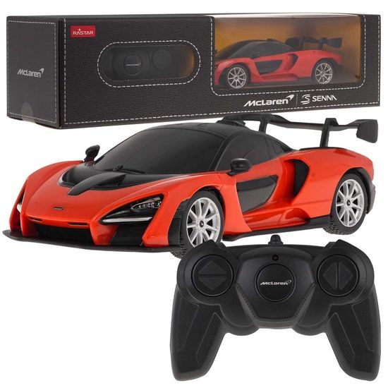 Rastar auto na dálkové ovládání McLaren Senna 1:24 oranžové