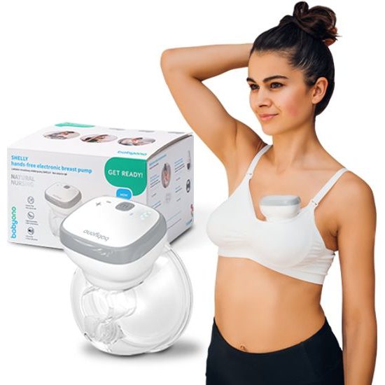 Elektronická odsávačka mateřského mléka BabyOno Shelly
