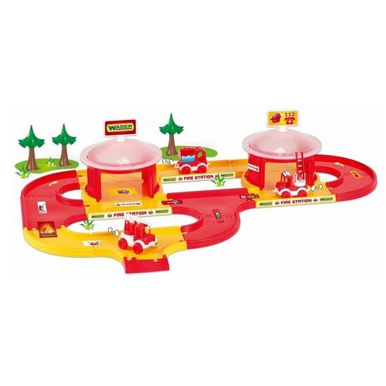 Wader Kid Cars 3D Policie s dráhou 3,8 m