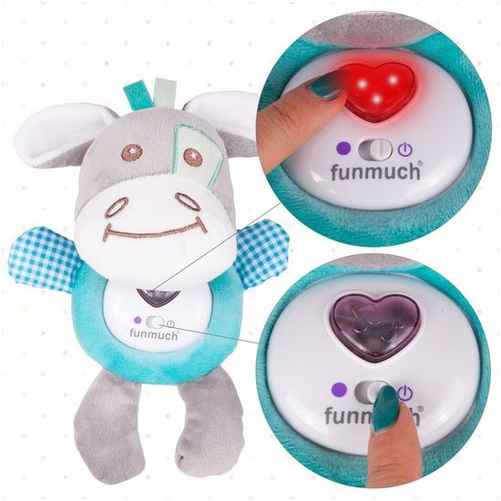 Interaktivní plyšový oslík Baby Calm