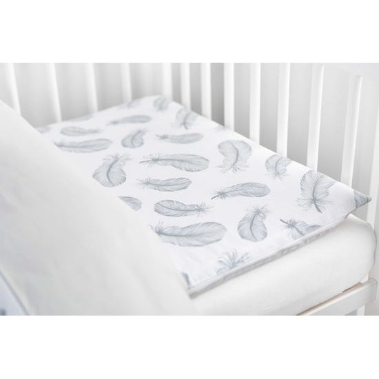 Polštář do postýlky Memory bílý