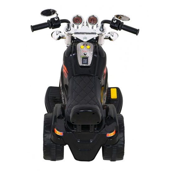 Dětská elektrická tříkolka Hot Chopper černá