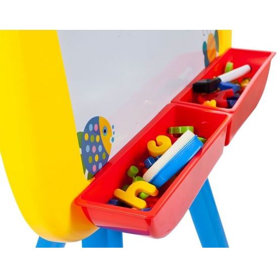 Dětská kreslící tabule s příslušenstvím 2v1 First Classroom