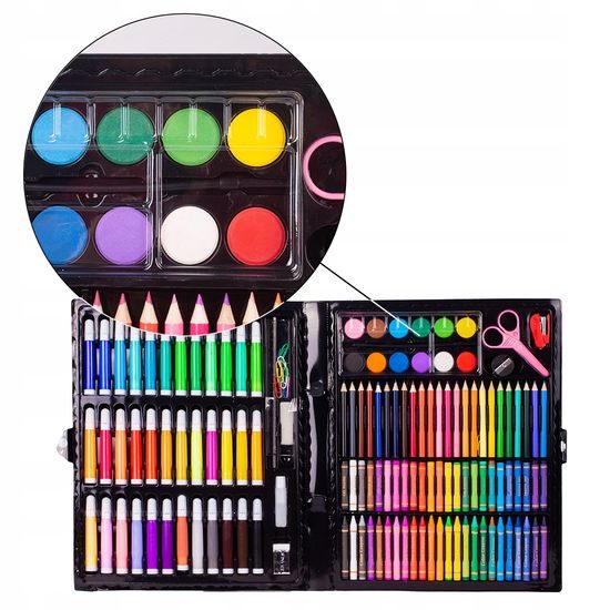 Sada na kreslení a malování Art Set 150 součástí
