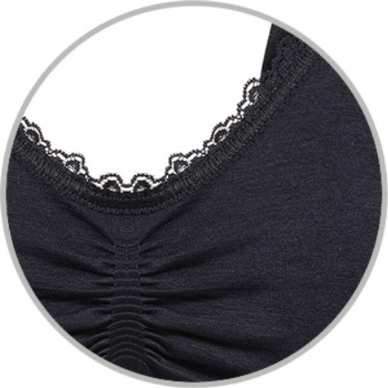 Kojící podprsenka D70-75 černá