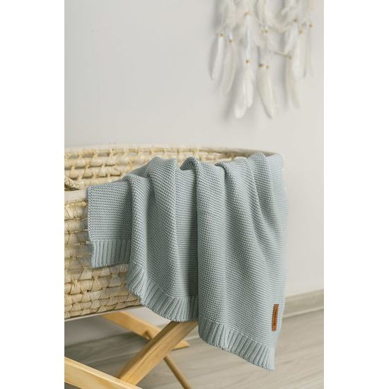 Dětská bambusová dečka - baby grey