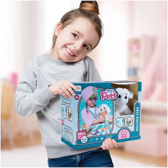 Sestava pro děti Malý veterinář 20 součástí