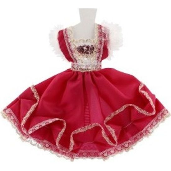 Šaty krátké na panenky - mix barev