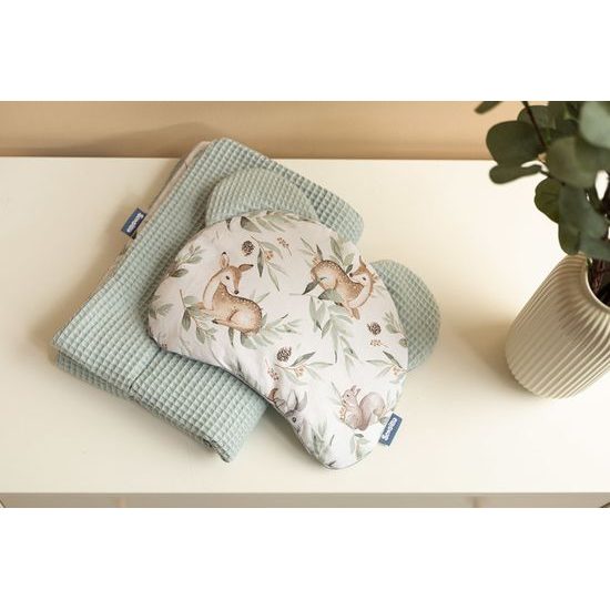 Sada do kočárku Wafel srnky mátový
