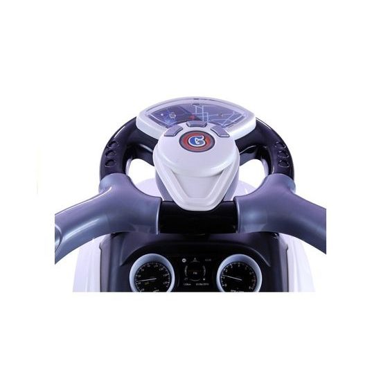 SMONTOVÁNO Odrážedlo Range Rover s vodící tyčí 3v1 bílé