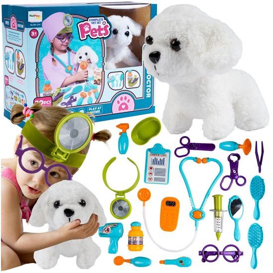 Sestava pro děti Malý veterinář 20 součástí