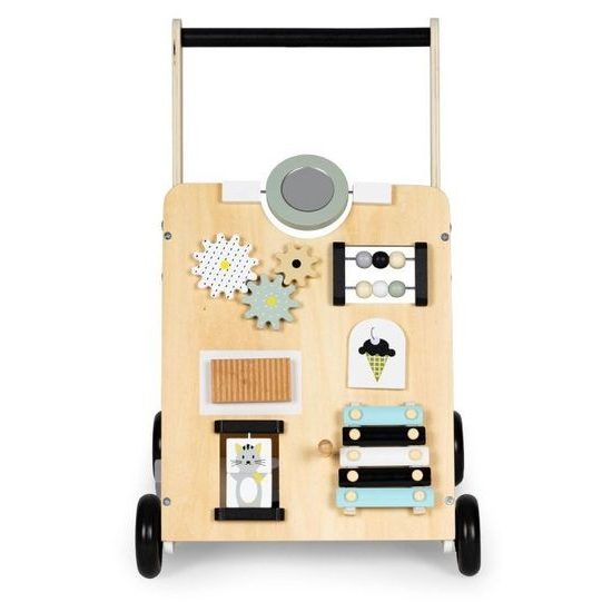 MALÁ VADA Ecotoys dřevěné edukační chodítko s cimbálkami