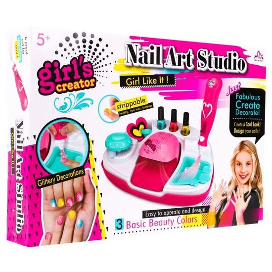 Dětské nehtové studio na baterie Just Nail